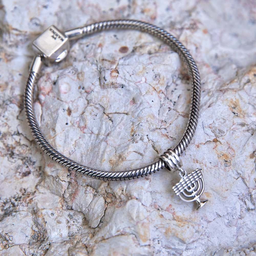 Menorah Charms Sterling Silber Charms Bead Charms Schmuck Etsy.de