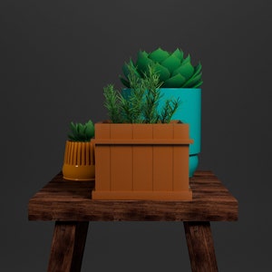 Planter Model STL File For 3D Printing