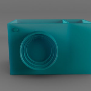 3D Camera Pencil Holder STL File