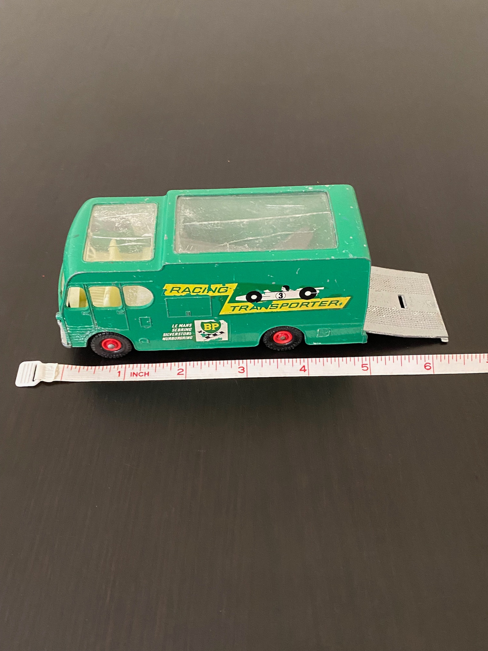 Vintage Matchbox King Size No. K5 BP Green Racing Car Etsy