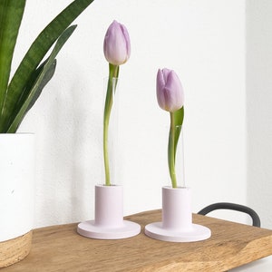 Candle holder pastel Candlestick 2in1 Vase image 4