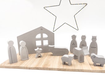 Nativity Scene | concrete modern