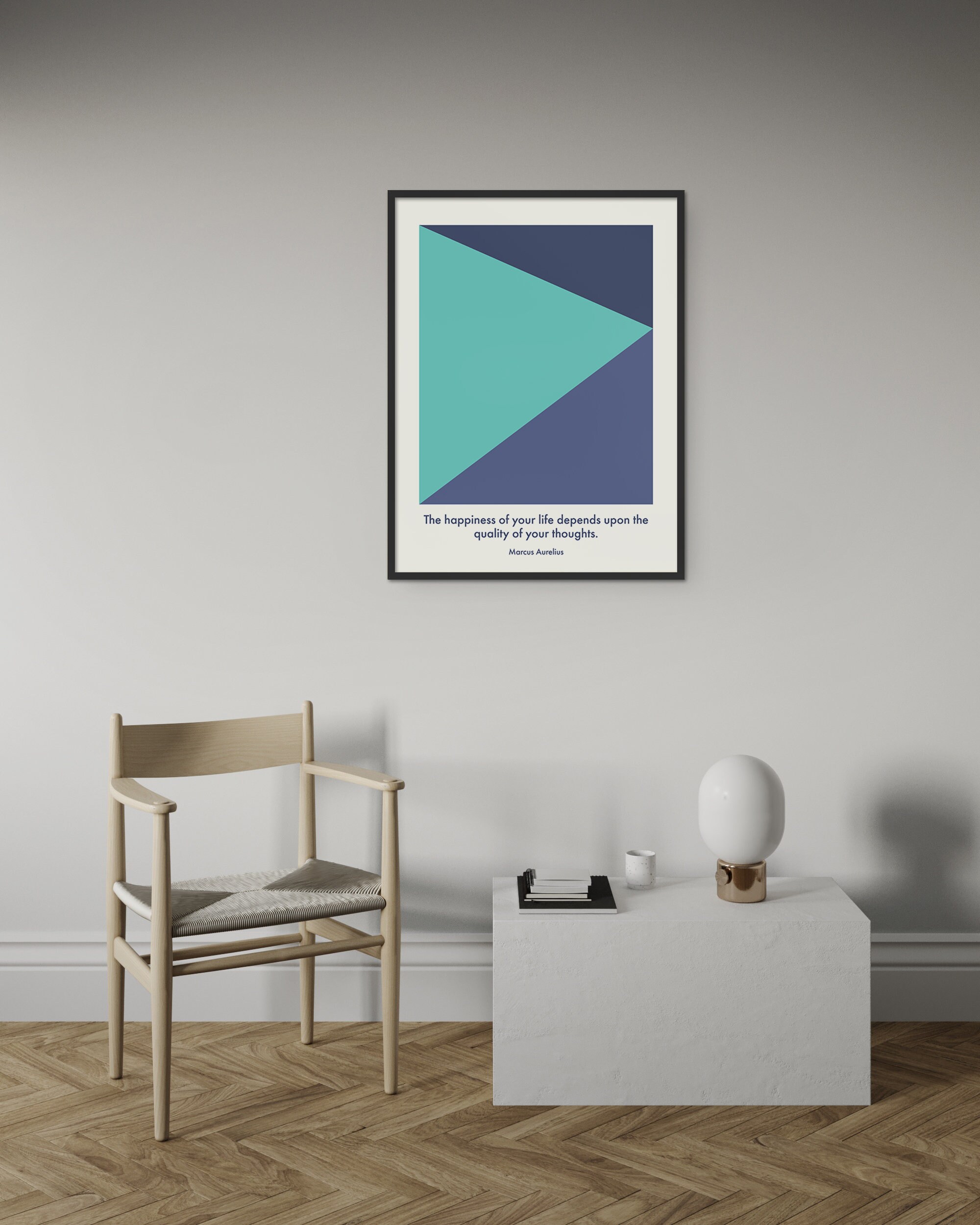 Minimalist Printable Poster, Stoic Philosophy Quote, Marcus Aurelius, Digital Download - Etsy