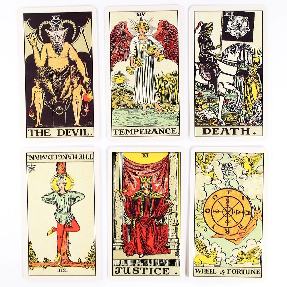 Tarot Original 1909 Rider Waite Smith Great Quality Cards Etsy UK