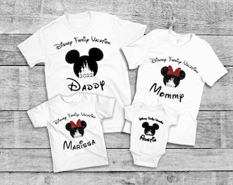 Disney Family Vacaion T-Shirt, Disney Shirt, Family Shirt, Vacation Shirt, Custom Shirt,2022