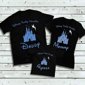 Disney Family Vacation T-Shirt, Disney Shirt, Family Shirt, Vacation Shirt, Custom Shirt