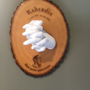 Plaque commémorative personnalisée, personalized commemorative plaque