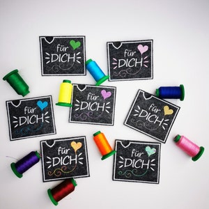Schokoladenhülle aus Filz -  ein süßes Geschenk für Gutschein/Geld und Schokolade, Gutscheinhülle, Filztasche, - Zero Waste,