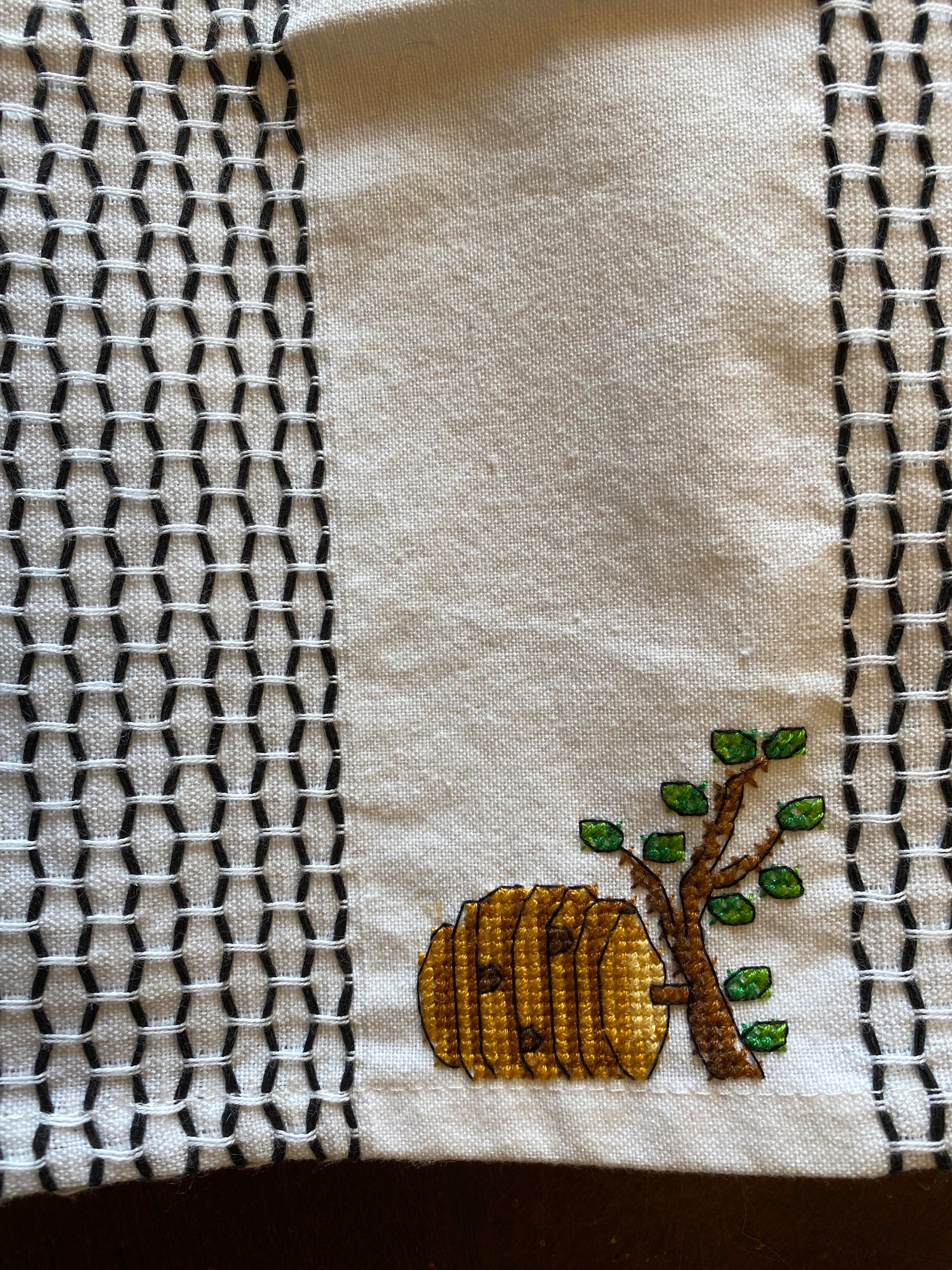 Cross Stitched Designs on Dish Towels. Themed or Personalized Etsy UK