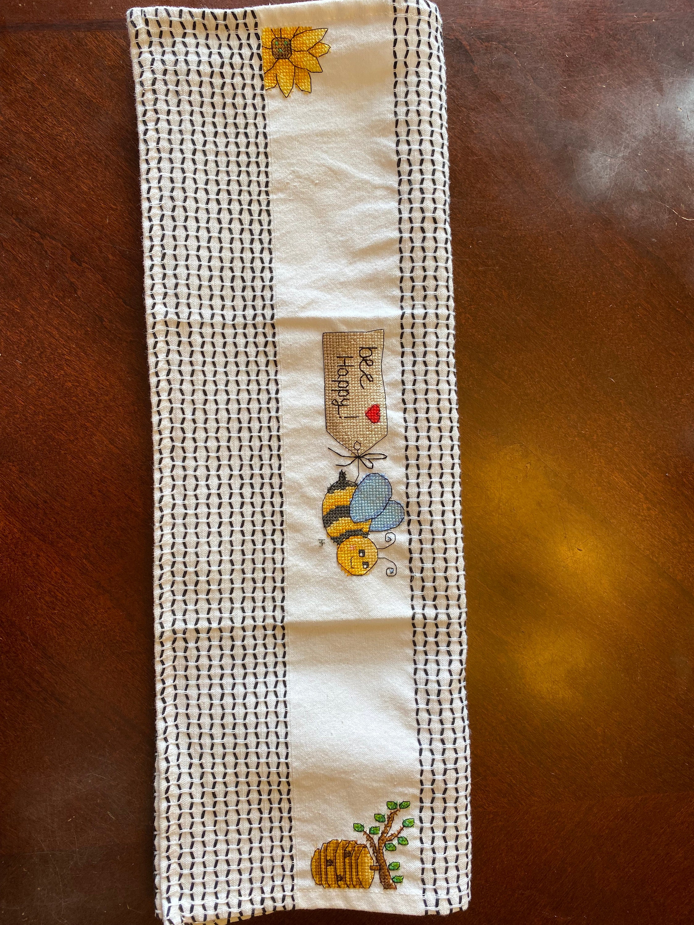 Cross Stitched Designs on Dish Towels. Themed or Personalized Etsy UK