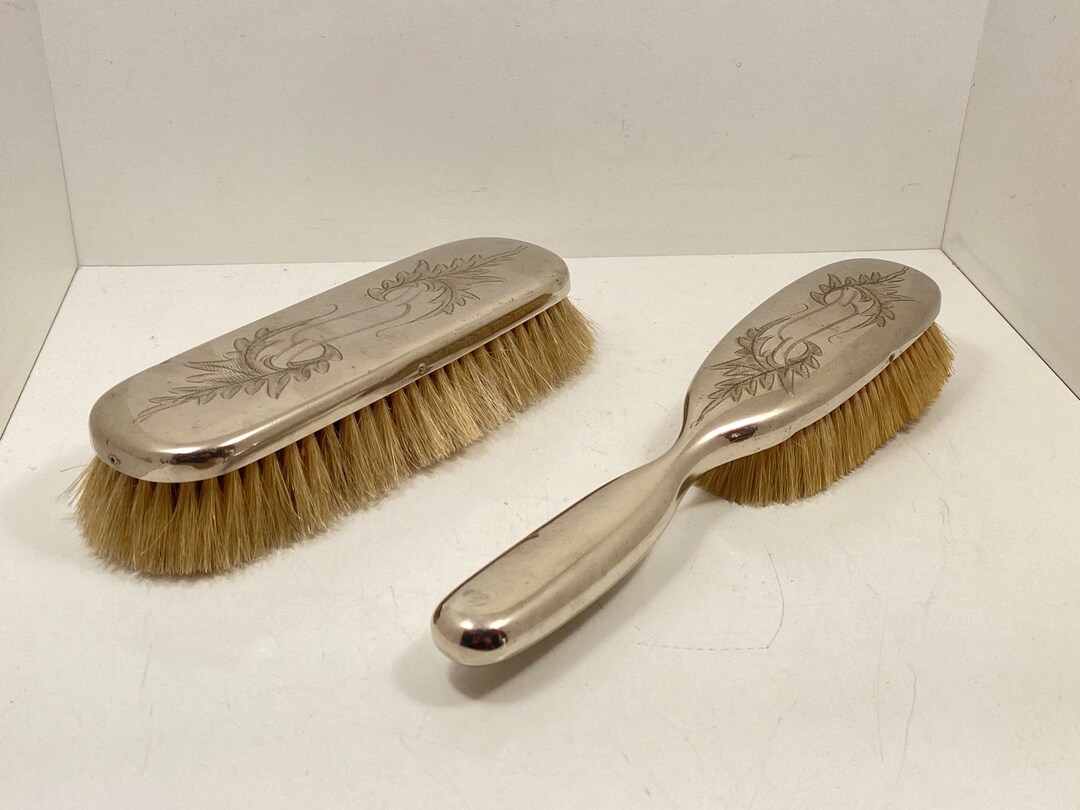 Vintage Dressing Table Brush Set Art Deco Etsy