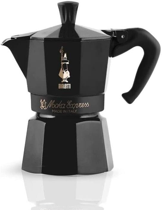 Cafetière Bialetti Moka Express Black 3 cups (3 tasses) - Coffee Friend