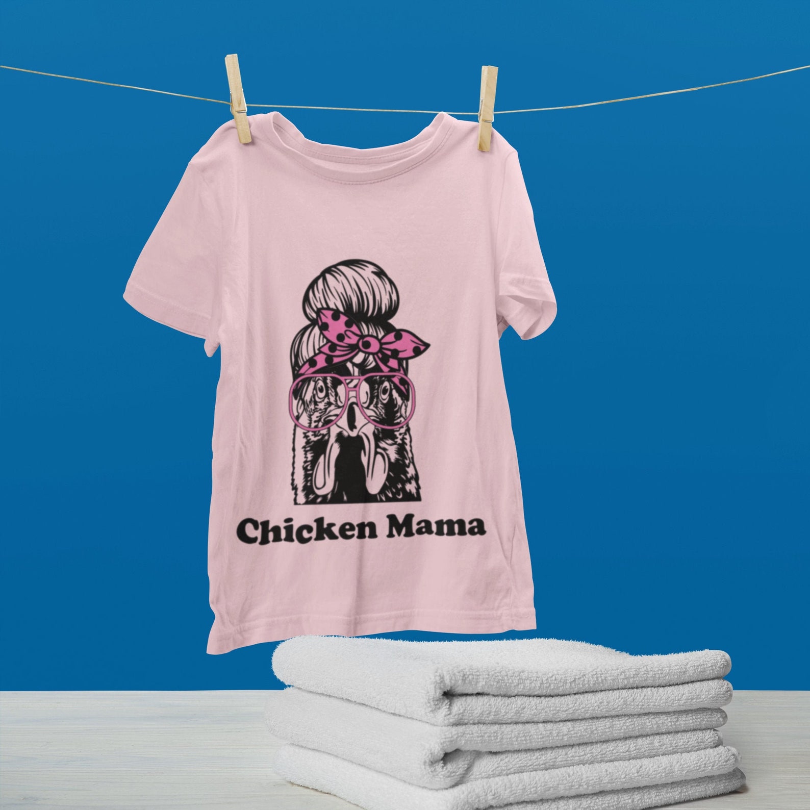 Funny Chicken Shirt Women Chicken Mama Tee Gift for Her - Etsy