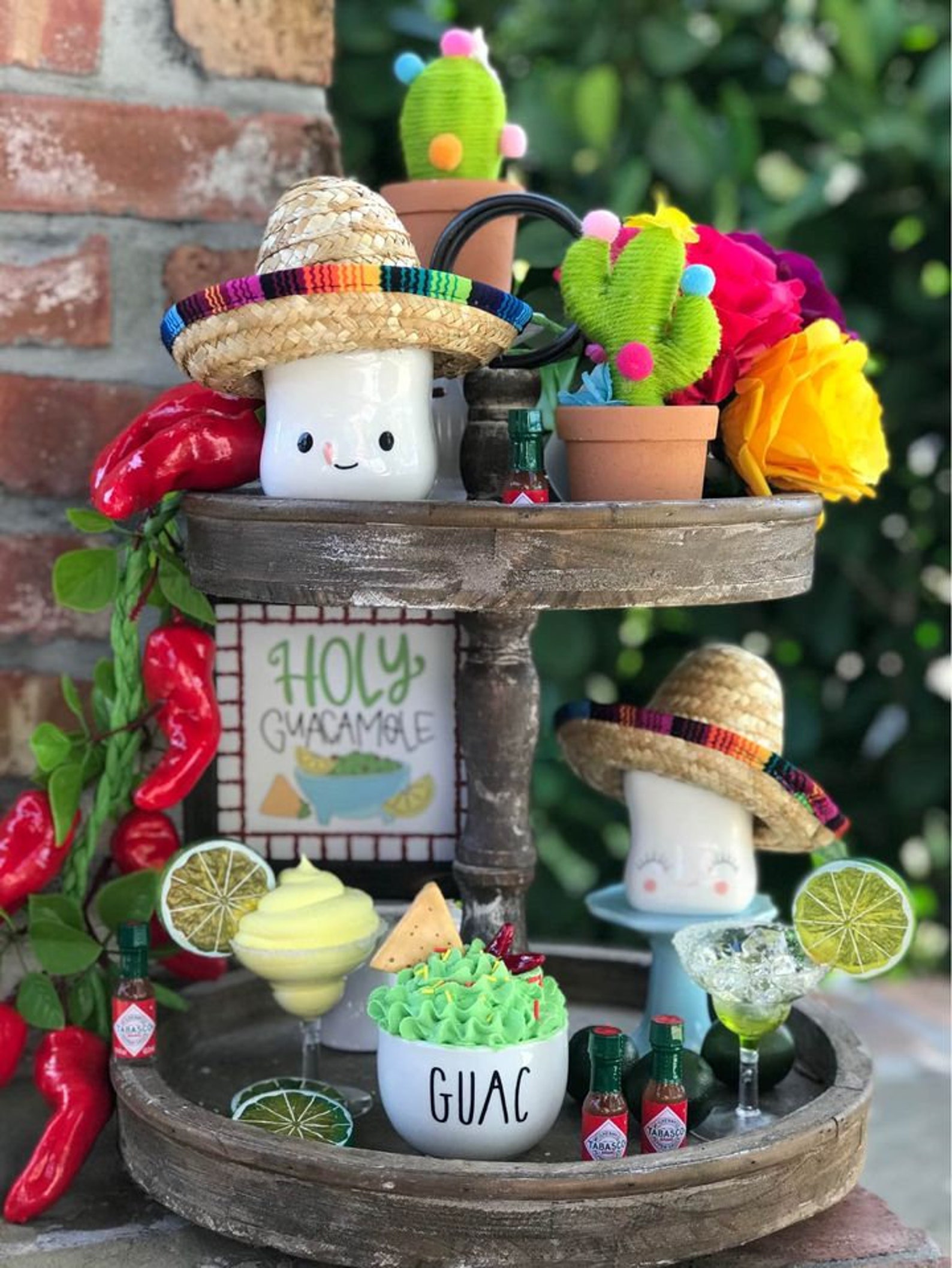 18pc 5 De Mayo / Fiesta Complete Tier Tray Set / Taco Tray / Etsy