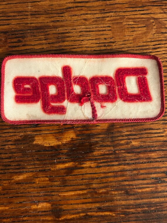 Vintage Dodge Rectangular Patch - image 3