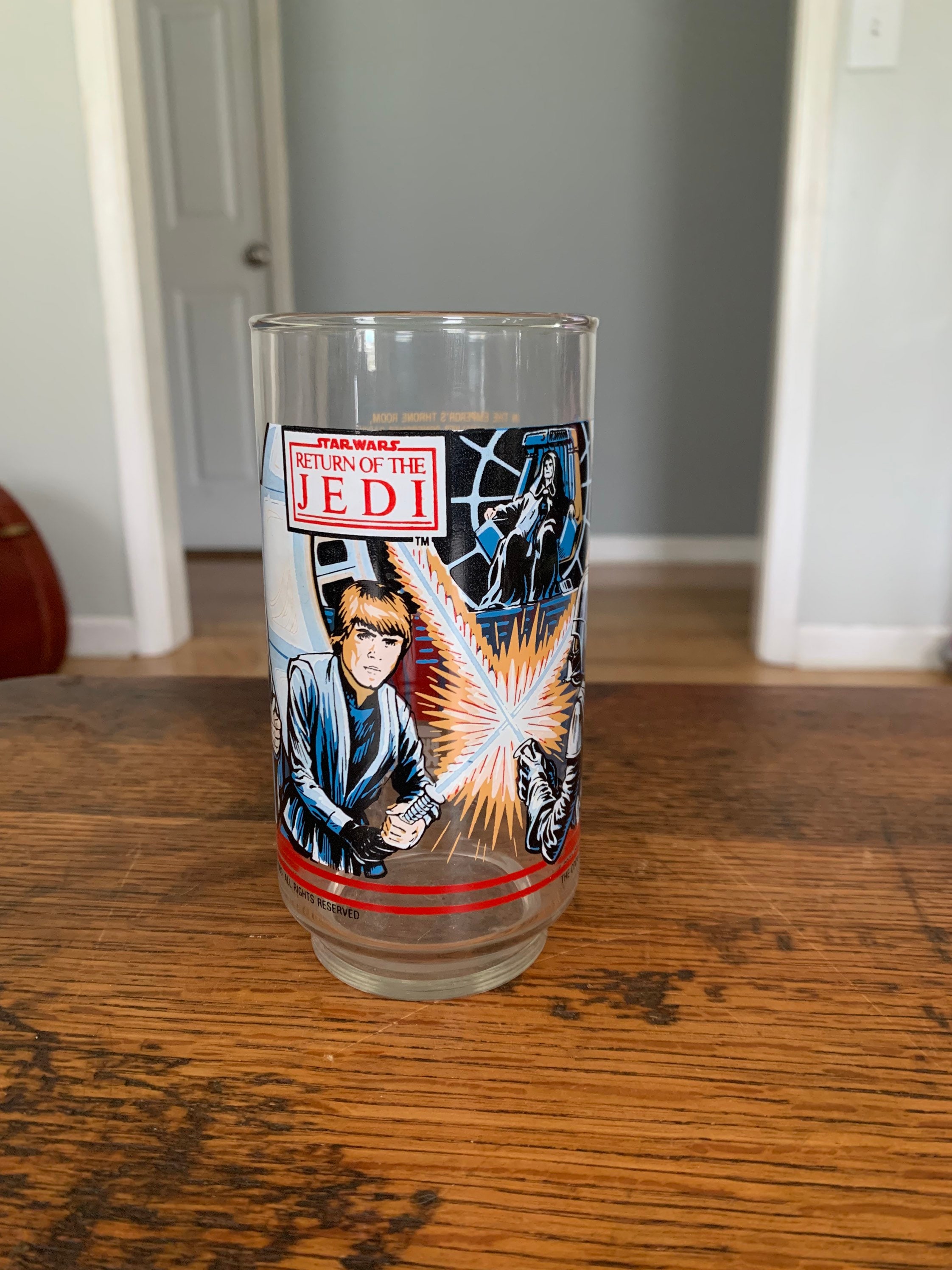83' スターウォーズReturn of the Jedi Glasses×3 Star Wars Glasses Set of 3 Return of the Jedi 1983 Burger