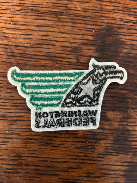 Vintage Washington Generals USFL Patch / Washingt… - image 2