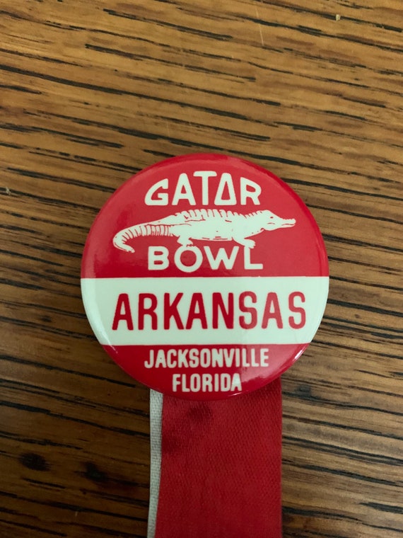 1980 Arkansas Gator Bowl Pin