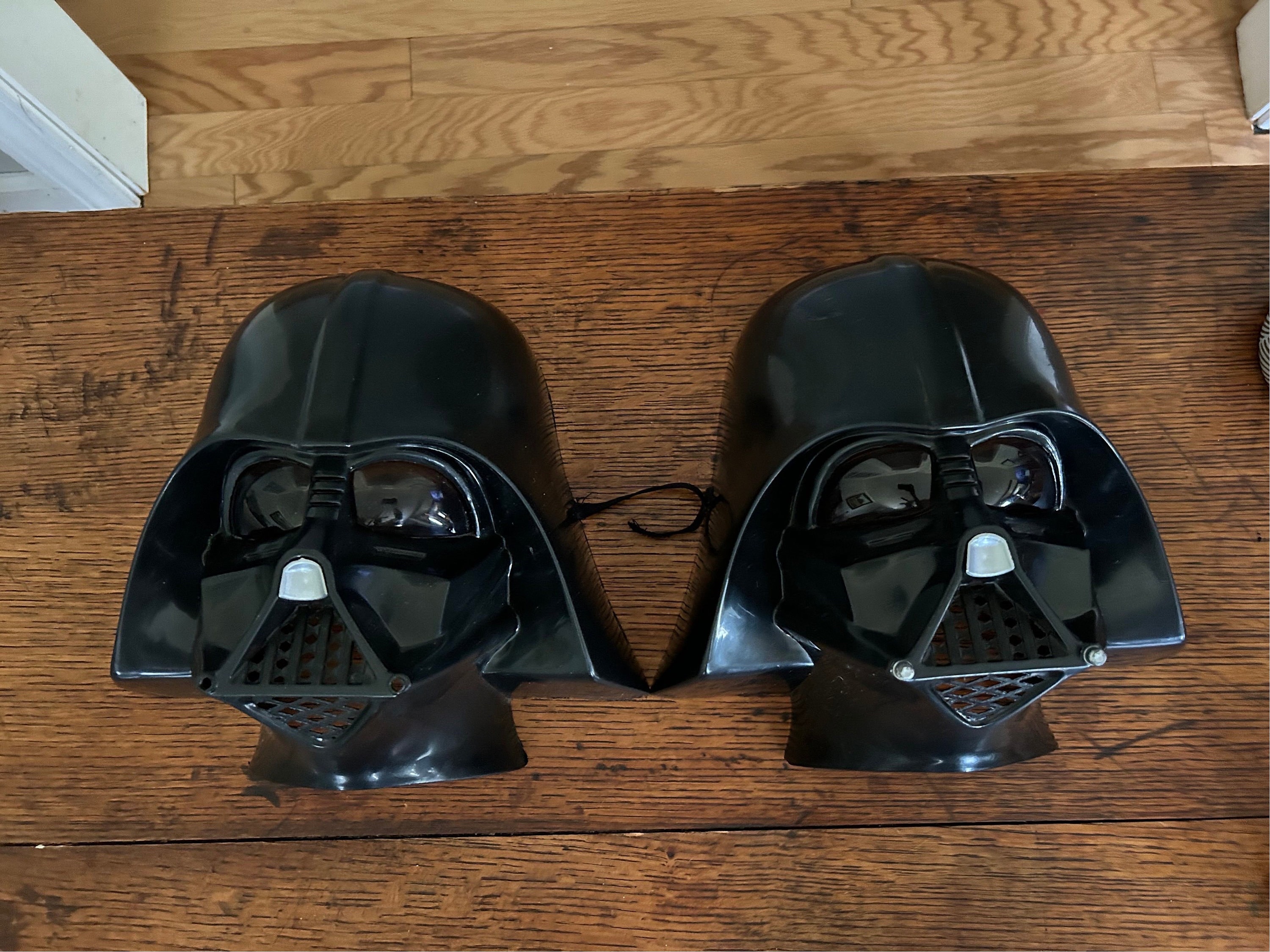 Two Star Wars Darth Vader Masks / Two Darth Vader Masks No 3446 - Etsy