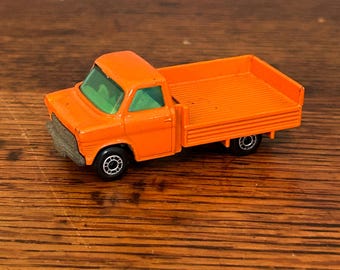 altes Modellauto Matchbox Superfast Ford Pickup A Serie 6 Rot
