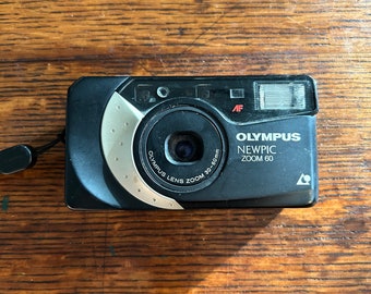 Olympus Newpic Zoom 600 APS System Point and Shoot Film Camera W