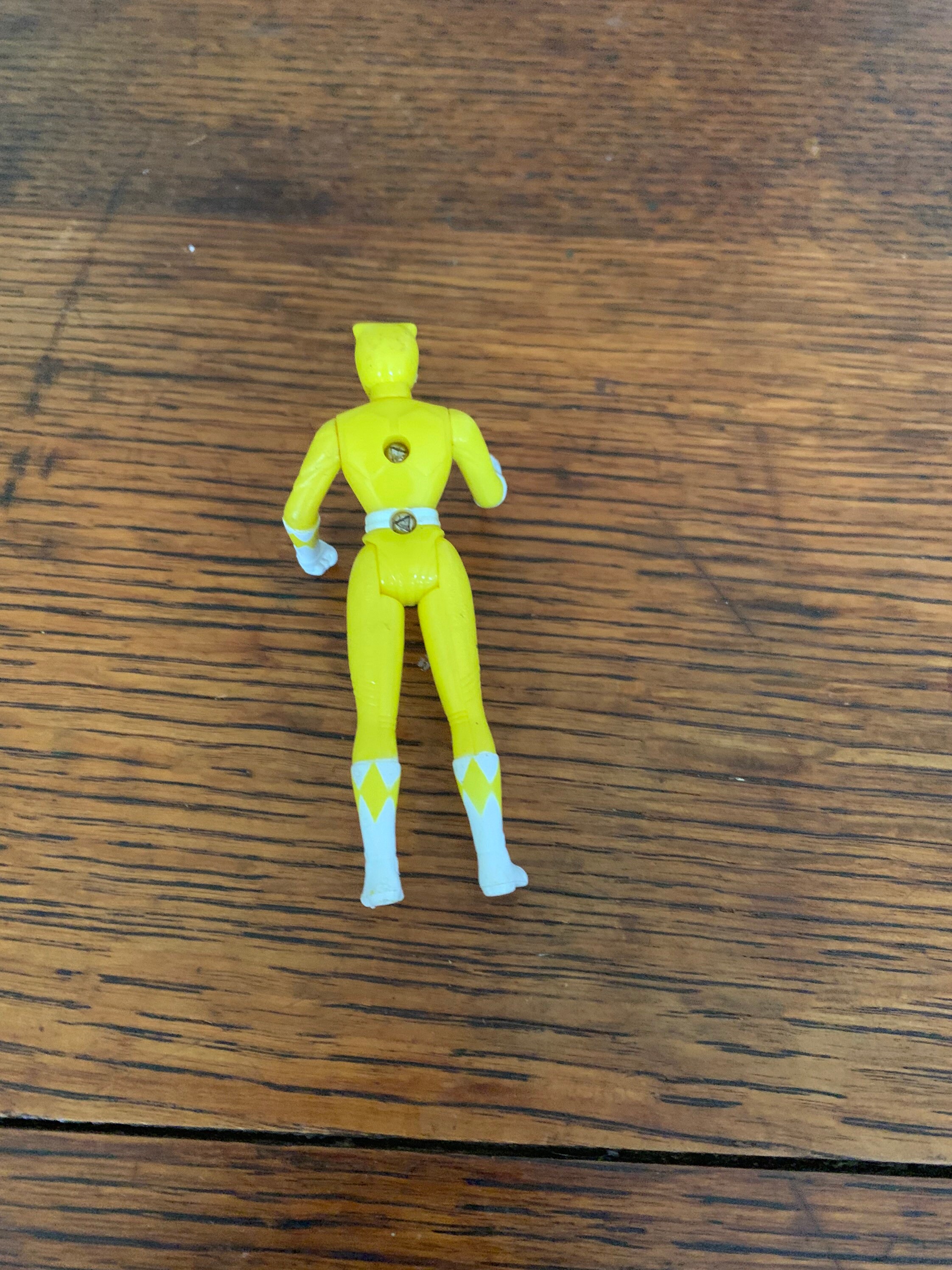 Mighty Morphing Power Rangers Set of 4 Action Figures / Yellow - Etsy