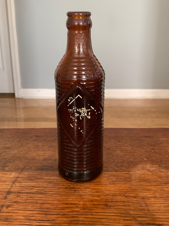 Vintage Orange Crush Soda Amber Glass Bottle - Etsy