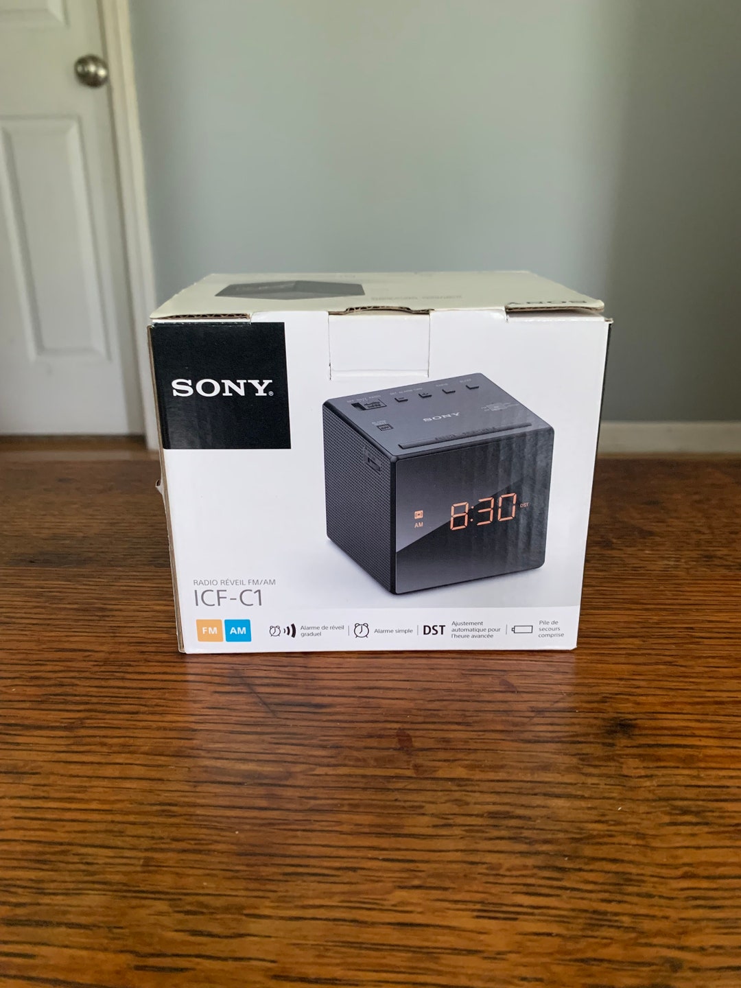 Sony AM/FM Alarm Clock Radio / Model ICFC1 Etsy