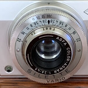 Appareil Photo Argentique 35mm AGFA SILETTE-F II - Vendu Pour Pièces / Ne Fonctionne Pas
