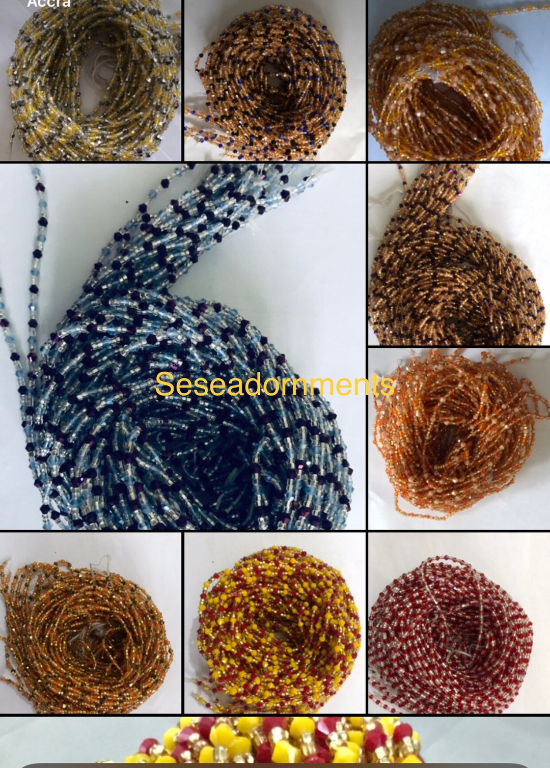 Bulk/wholesale Crystals African Waistbeads, Waistbeads Vendor, Belly