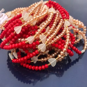 Cristalli Rondelles, Cristalli all'ingrosso/sfusi African WaistBeads, Fornitore di WaistBeads, Perline per la pancia all'ingrosso, Perline per la vita all'ingrosso, Perline per la vita