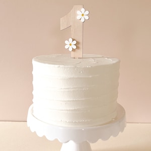 Daisy Cake Topper Smash Cake Topper Daisy One Daisy 1st Birthday Daisy Boho Retro Party Decoration First Birthday image 2