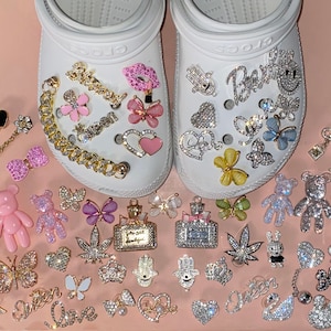 Crocs Charms, luxury crocs charms, bling crocs charms, charms for crocs.