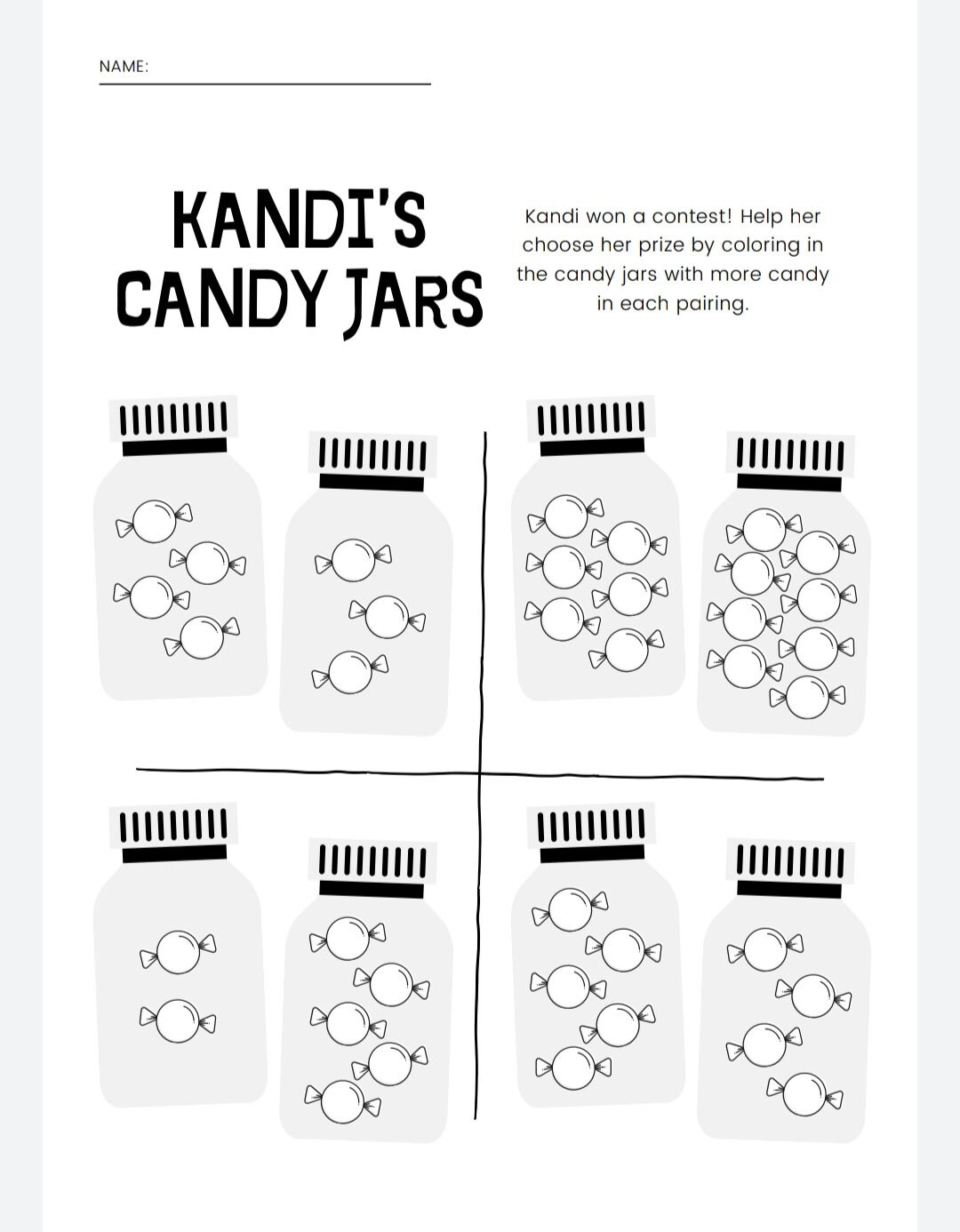 10 page math workbook perfect for young children kids | Etsy