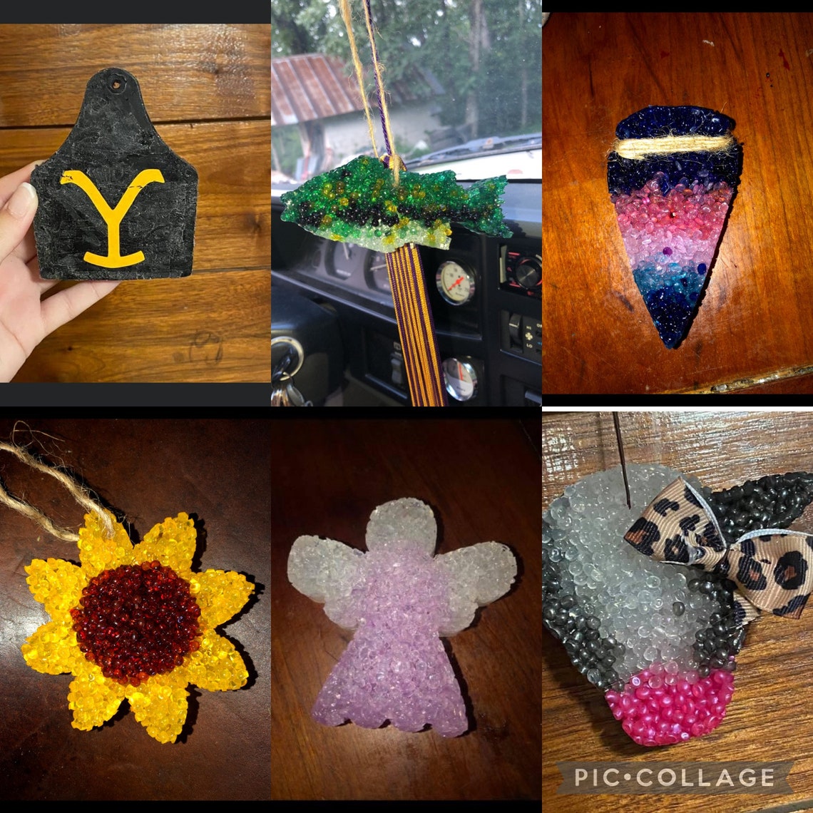 CUSTOM FRESHIES Aroma bead air fresheners Etsy