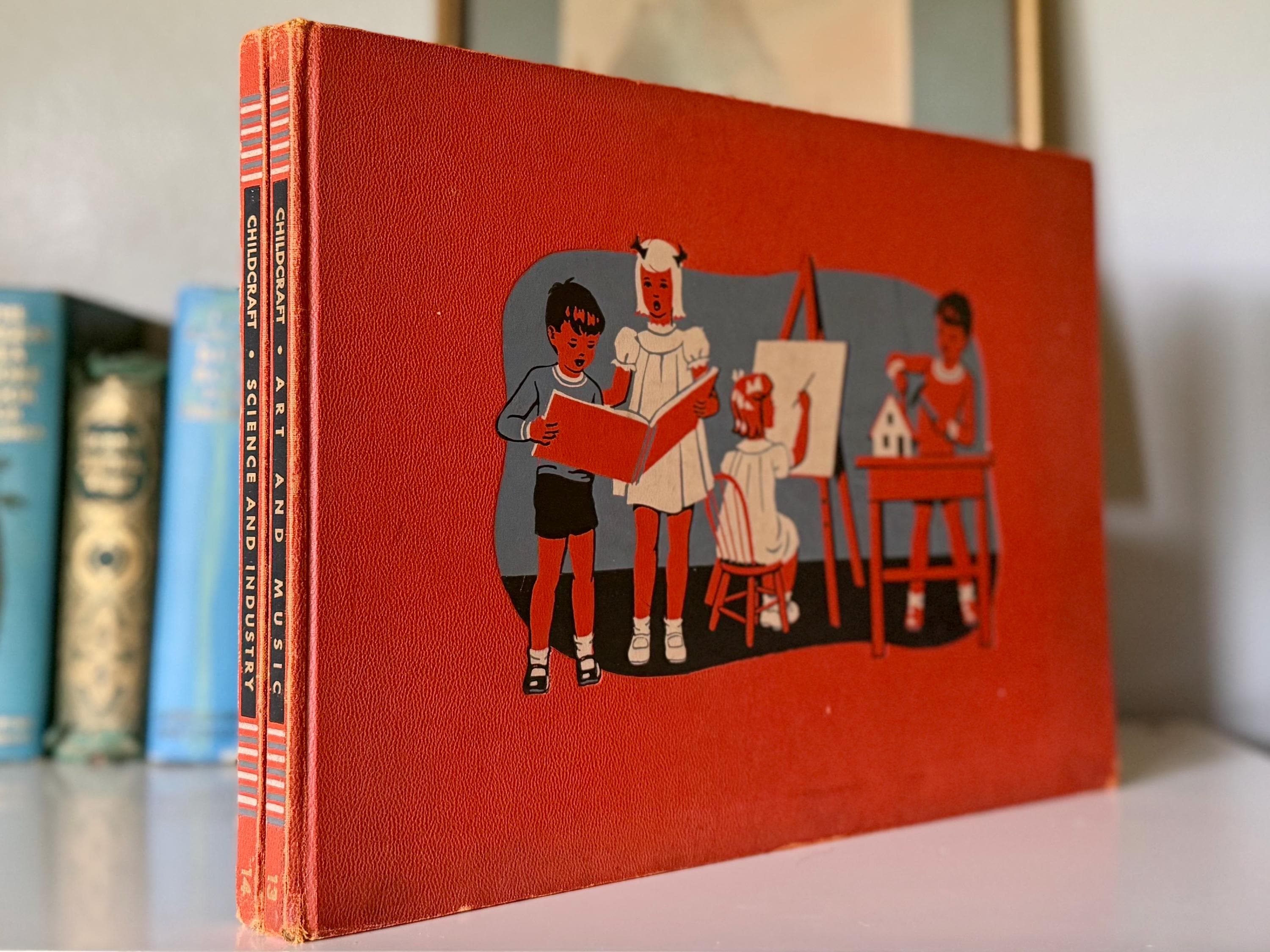 Vintage Childcraft Book Set - Etsy