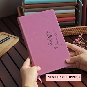 graviertes Journal, personalisiertes Journal, benutzerdefiniertes Journal, Traumtagebuch, Reisetagebuch für Männer und Frauen, Training, Muttergeschenk, Hardcover-Notizbuch