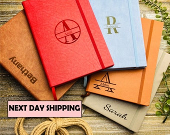 Engraved Journal,Personalized Journal, Custom Journal,  Dream Journal, Travel Journal for Men and Women,Workout,Mom Gift,Hard Cover Notebook