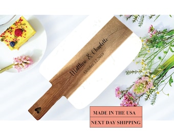 Personalized Cutting Board, Engraved Cutting Board,Cutting Board, Wedding/Engagement Gift, Housewarming Gift,Anniversary Gift, Mother's Day