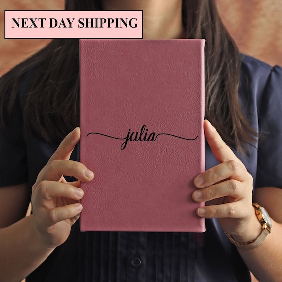 Personalized Leather Journal, Customized Journal, Journal with Name, Personalized Notebook, Personalized Diary, Travel Size, Mom Gifts