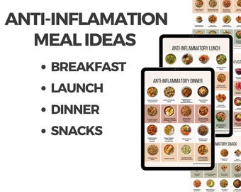 Entzündungshemmende Mahlzeiten Ideen: Frühstück, Mittagessen, Abendessen & Snacks