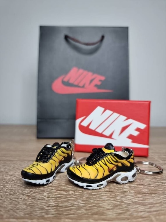 orange nike keychain