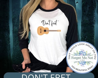 Funny Guitar Player Musician Shirt, Teacher Student Therapy, 3/4 Sleeve Baseball Premium t-shirt FREE SHIPPING