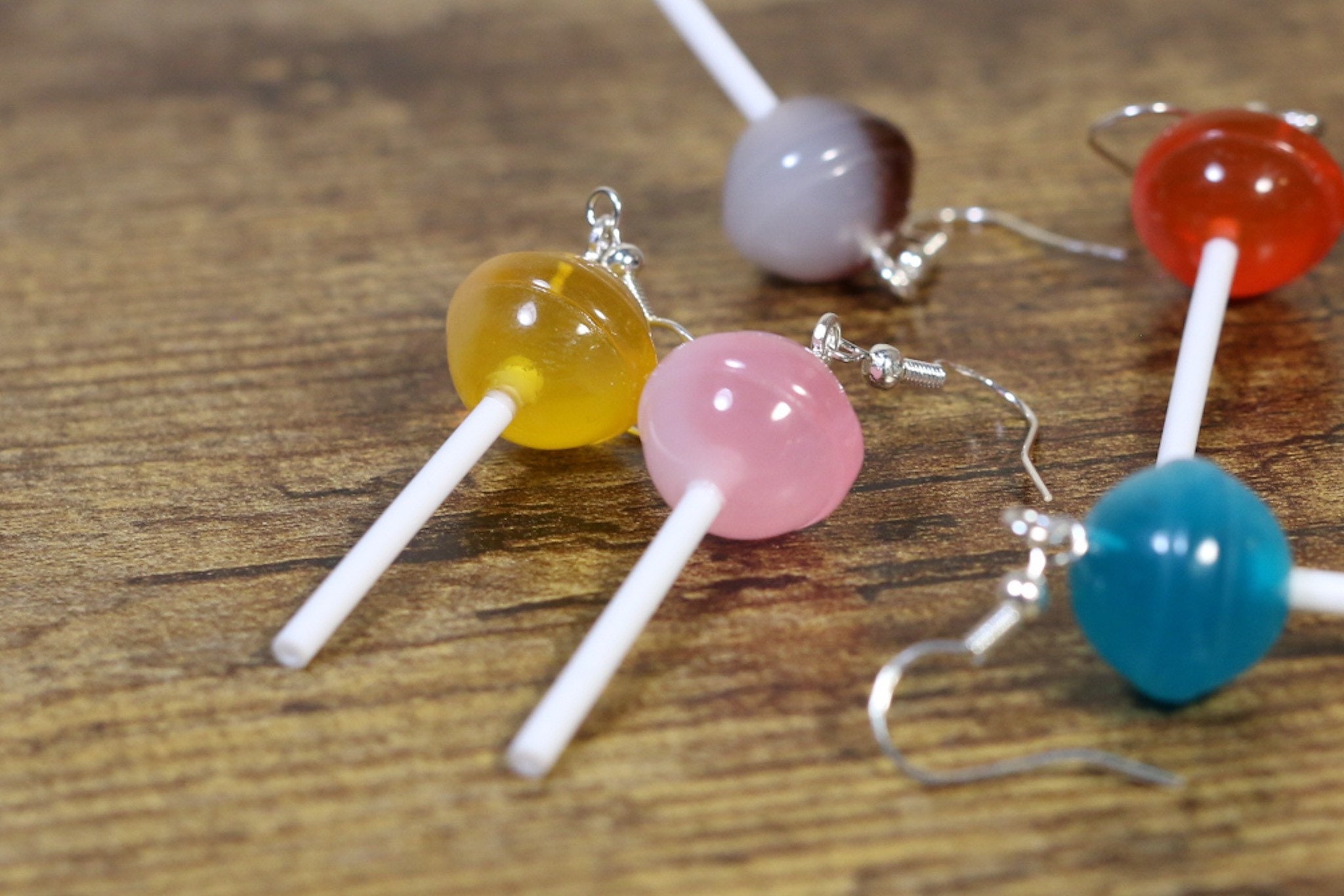 Novelty Lollipop Earrings Handmade Weird Earrings Gifts for Etsy