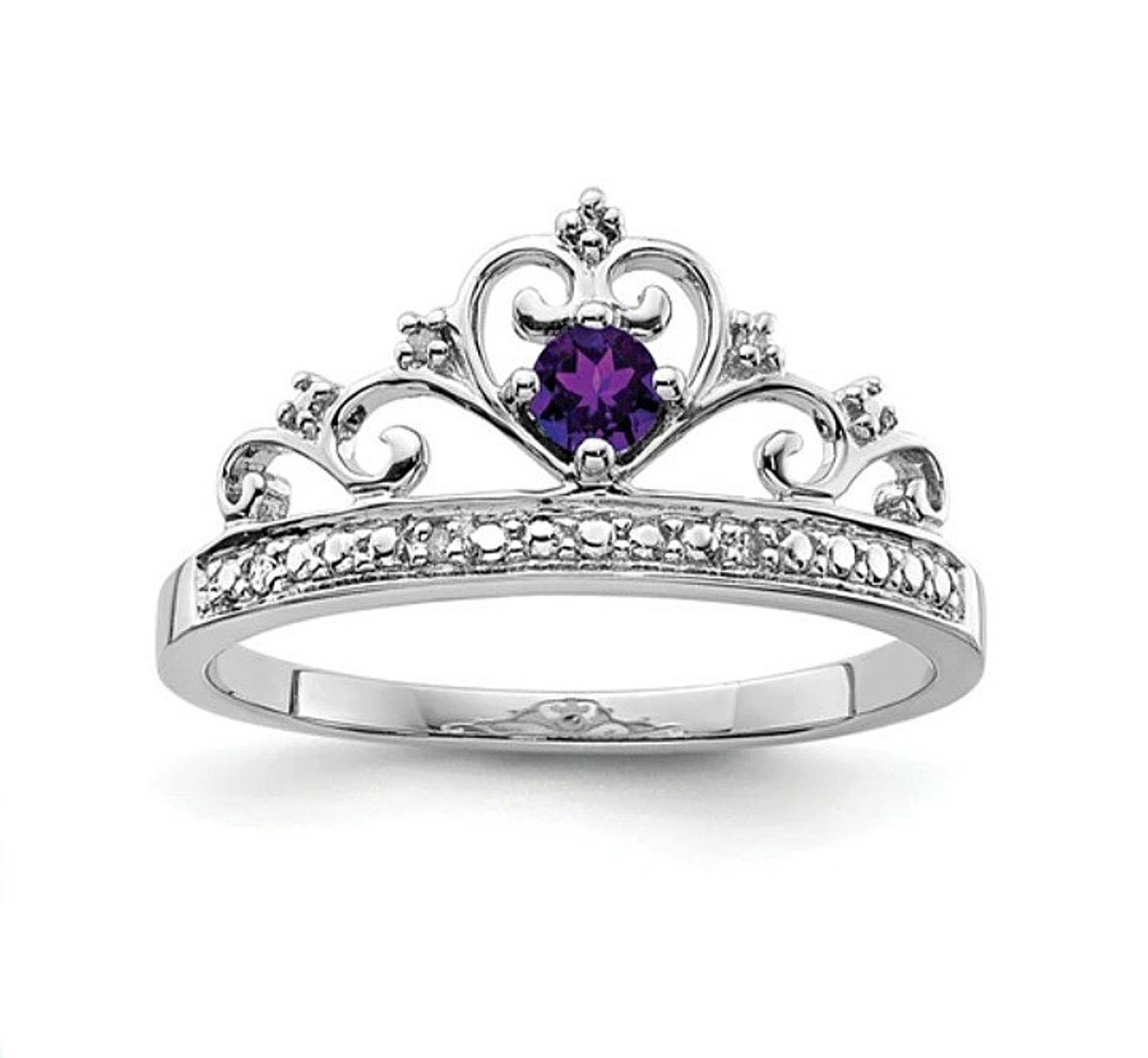 1.50 CT Round Cut Diamond Crown Ring Flower Cluster Etsy