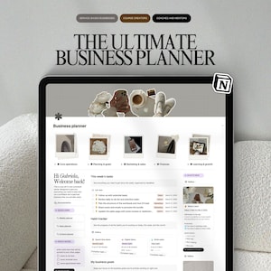 Notion Business Planer Vorlage, Small Business crm, Projektmangement System