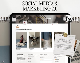 Mall för sociala medier-planerare, instrumentpanel för innehållsmarknadsföring