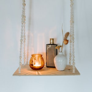 Macrame Shelf | Wall Shelf | Plant Shelf | Bookshelf | Candle Shelf | Boho