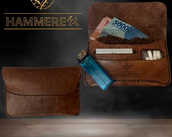 Hammerex Blague à tabac en cuir organisateur étui portefeuille (066)