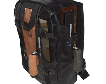 Hammerex Plasterer's Backpack with trowel & hawk storage